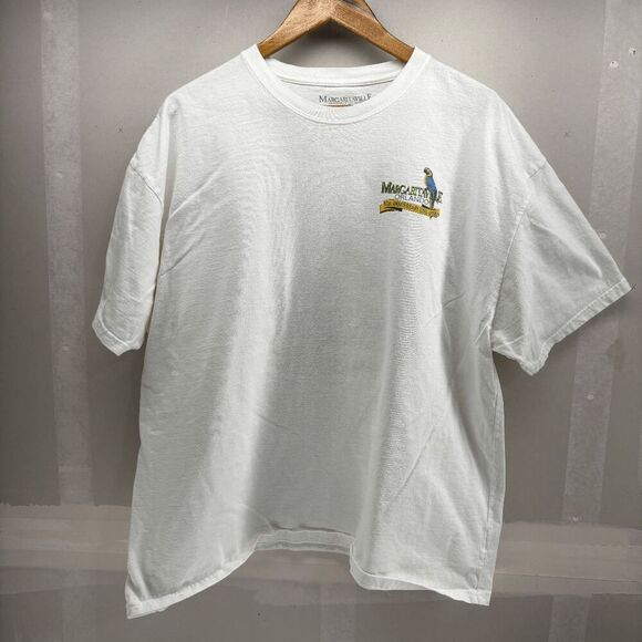 Margaritaville Orlando Jimmy Buffett Parrots Planes Volcanoes Shirt Size 2XL - Picture 4 of 5